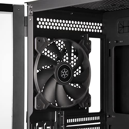 Silverstone SETA H1 ATX Mid Tower Black Tempered Glass Side Panel image