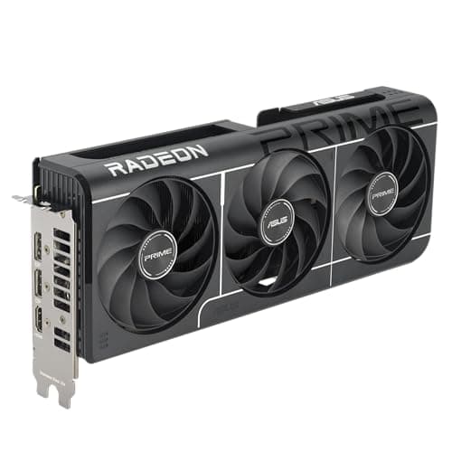 Asus PRIME OC Radeon RX 9060 XT 8GB GDDR6 Black image