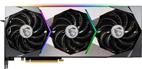 MSI SUPRIM X GeForce RTX 3070 Ti 8GB GDDR6X Black / Silver image