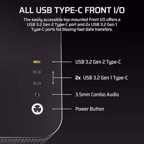 Corsair AIR 5400 LX-R RGB iCUE LINK Black image