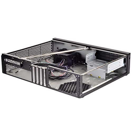 Silverstone ML04 HTPC Black Mesh Side Panel USB 3.2 Gen 2 Type-C USB 3.2 Gen 1 Type-A image