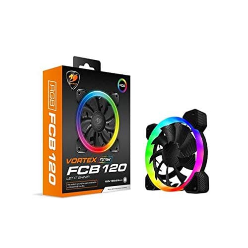 Cougar Vortex 120mm Black PWM Addressable RGB 43.54 CFM image