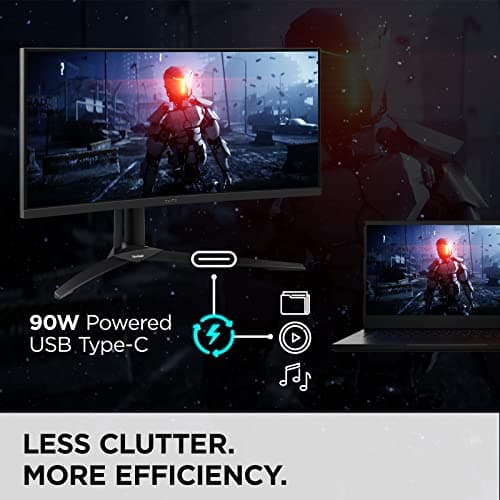 ViewSonic XG341C-2K 34" 3440x1440 200Hz Mini LED VA Curved Monitor image