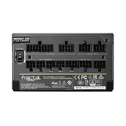 Fractal Design Ion+ 760P 80 PLUS Platinum Certified 760W Full Modular Compact ATX Power Supply with UltraFlex Cables image