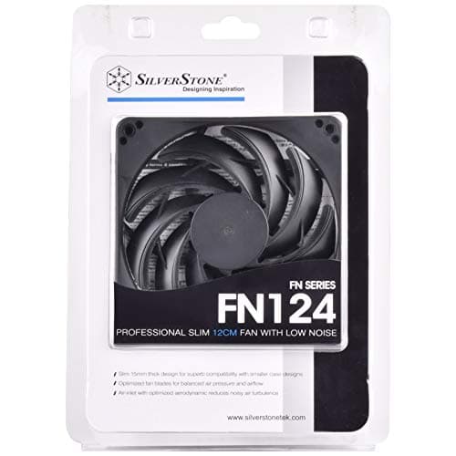 Silverstone FN 120mm Black 25.06 CFM 1-Pack image