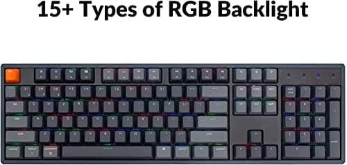 Keychron K10 RGB Bluetooth/Wired Standard Gateron G Pro Brown Mechanical Keyboard image