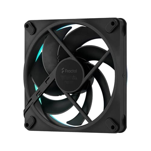 Fractal Design Momentum 140mm Black Addressable RGB PWM 74.39 CFM image