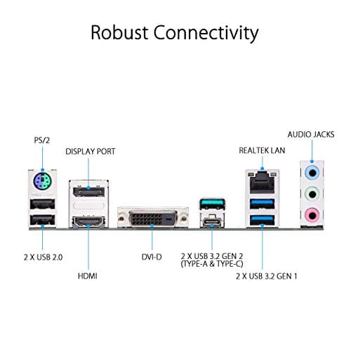 ASUS Prime Z490M-PLUS LGA 1200 Micro-ATX Motherboard image