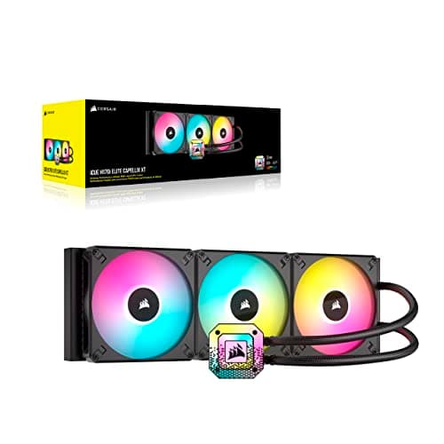 Corsair iCUE H170i ELITE CAPELLIX XT Water 420mm Black image