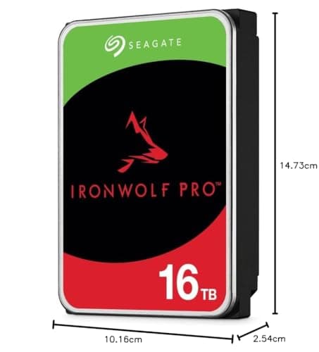 Seagate IronWolf Pro 16TB HDD 7200RPM 3.5" SATA image