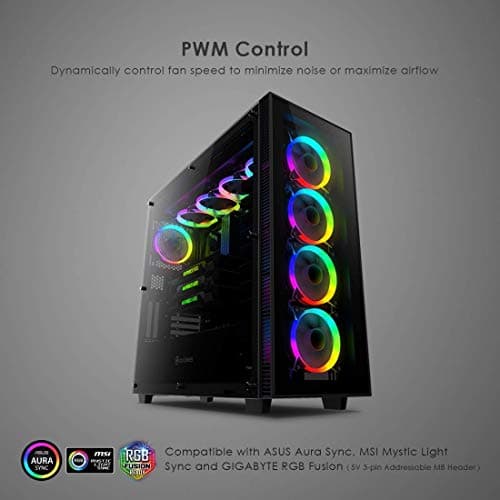 Anidees AI Crystal XL AR 3 ATX Full Tower Black with Tempered Glass Side Panel image