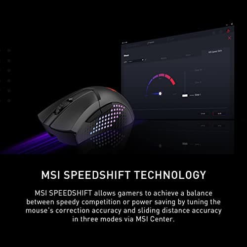 MSI CLUTCH GM51 Wireless/Wired Optical Gaming Mouse image