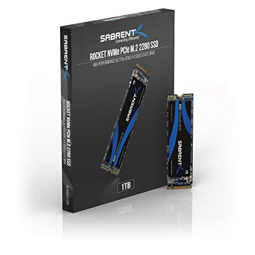 Sabrent Rocket 1TB SSD M.2-2280 PCIe 3.0 X4 NVMe image