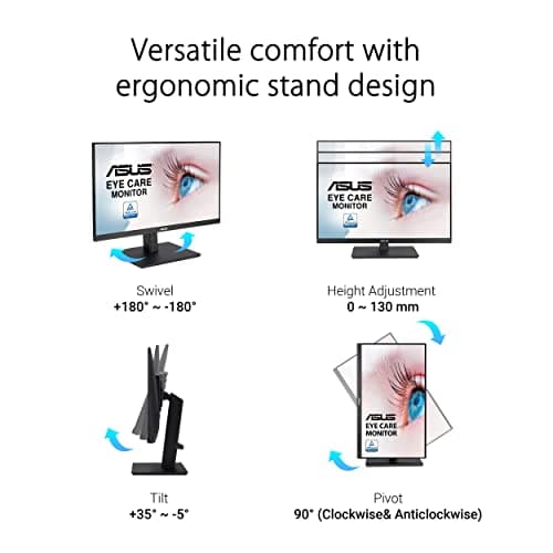 Asus VA24EQSB 23.8" 1080p 75Hz IPS Monitor image