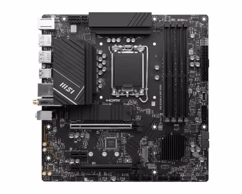 MSI PRO B760M-A WIFI DDR4 Micro ATX image