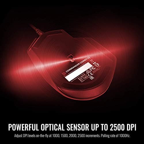 Thermaltake Commander Combo V2 Wired Gaming Keyboard with Optical Mouse image