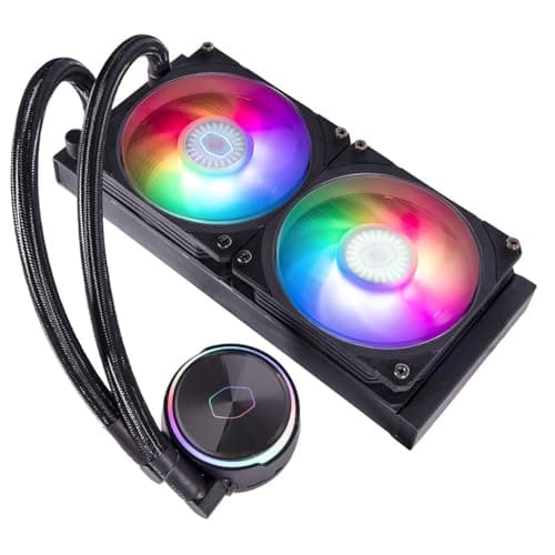 Cooler Master MasterLiquid PL240 FLUX Water 240mm Black image