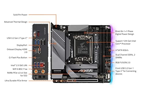 GIGABYTE B660I AORUS PRO DDR4 image