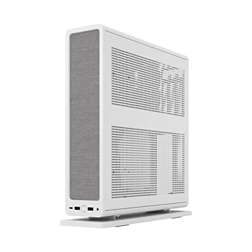 Fractal Design Ridge PCIe 4.0 Mini-ITX Tower White Mesh Side Panel, USB 3.2 Gen 2 Type-C, USB 3.2 Gen 1 Type-A image