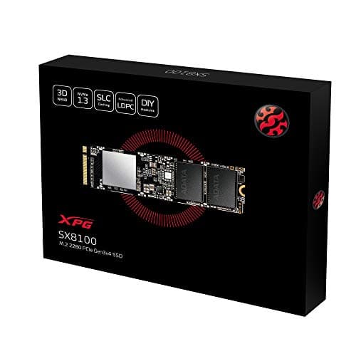 ADATA XPG SX8100 4TB SSD M.2-2280 PCIe 3.0 X4 NVME image