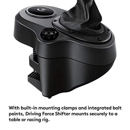 Logitech G Gaming Driving Force Shifter - Compatible with G29 and G920 Driving Force Racing Wheels for Playstation 4, Xbox One, and PC image