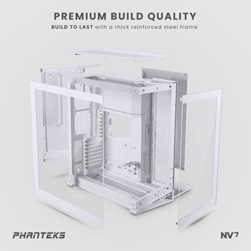 Phanteks NV7 ATX Full Tower White Tempered Glass image