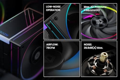 ID-COOLING FROZN A410 Air ARGB Black image