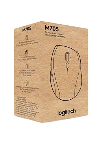 Logitech M705 Wireless Laser Mouse image