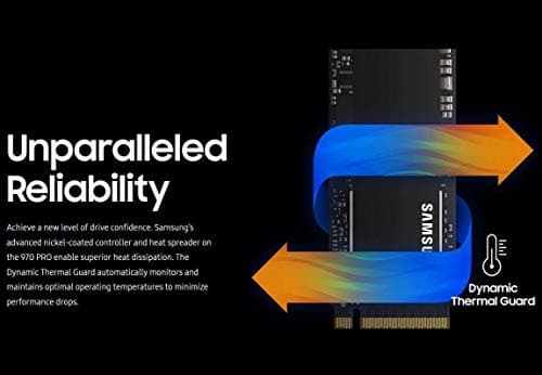 Samsung 970 Pro 512 GB M.2-2280 SSD PCIe 3.0 X4 NVME image