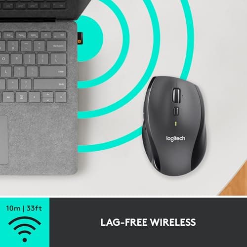 Logitech M705 Wireless Laser Mouse image