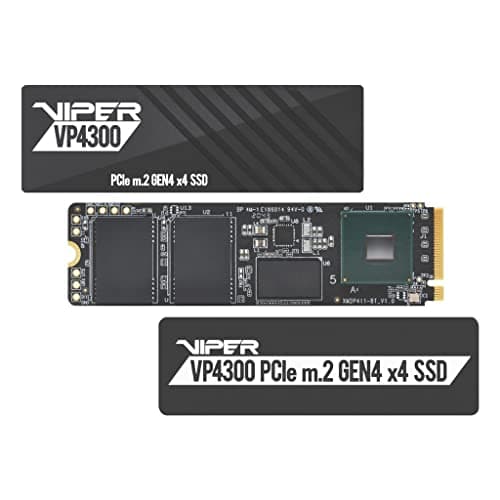 Patriot Viper VP4300 1TB M.2-2280 SSD PCIe 4.0 X4 NVMe image