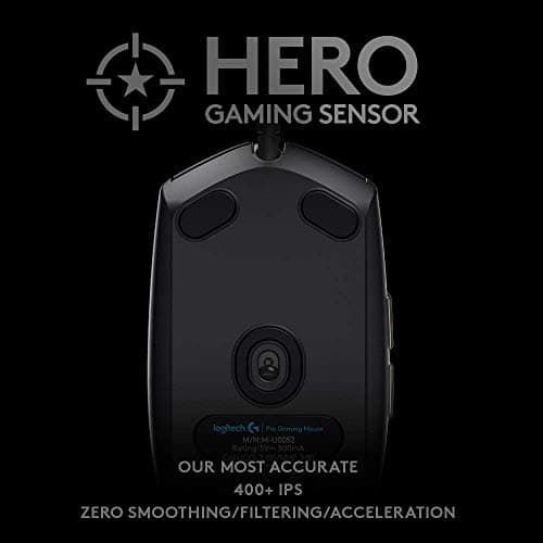 Logitech G PRO Hero Wired Optical Gaming Mouse image