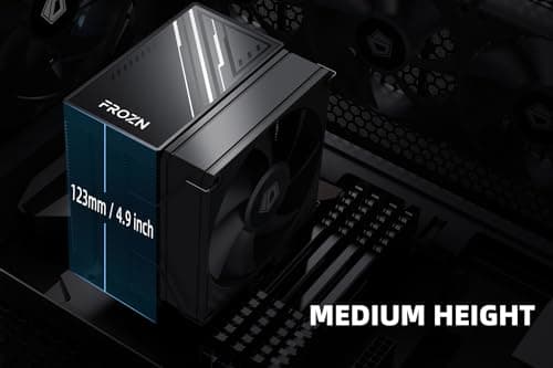 ID-COOLING FROZN A400 45.8 CFM Air 123mm Black image