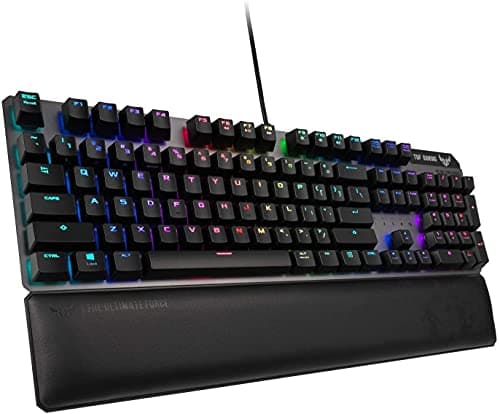 Asus TUF Gaming K7 RGB Optical-Mechanical Tactile Wired Gaming Keyboard image