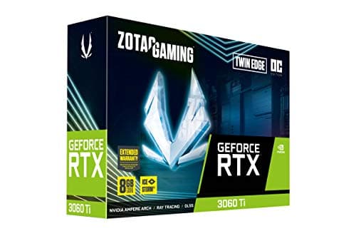 Zotac GeForce RTX 3060 Ti Twin Edge OC 8GB GDDR6 Black image