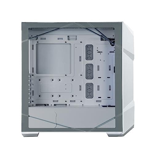 Cooler Master MasterBox TD500 Mesh V2 ATX Mid Tower White Tempered Glass Side Panel image