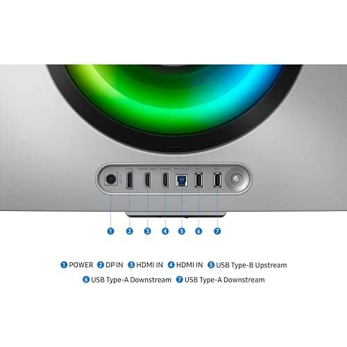 Samsung Odyssey G8 34" 1440p 175Hz OLED Curved Monitor image