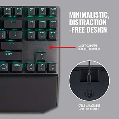 Cooler Master MK730 RGB Wired Cherry MX Brown Mechanical Gaming Keyboard image