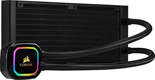 Corsair iCUE H100i RGB PRO XT 75 CFM Water 240mm RGB 75 CFM Black image
