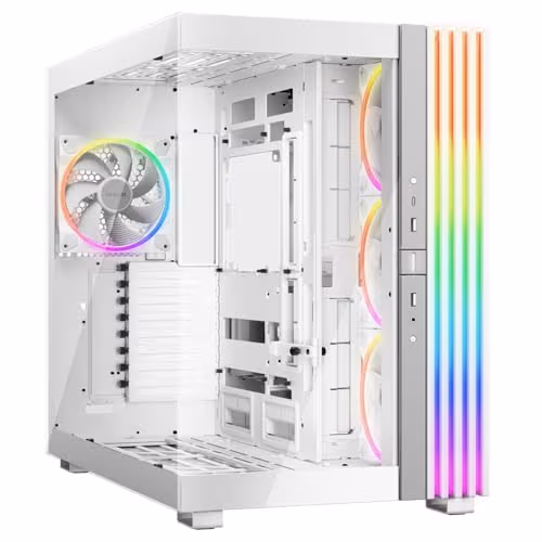 be quiet! Light Base 900 FX ATX Full Tower White with Tempered Glass Side Panel and USB 3.2 Gen 2 Type-C USB 3.2 Gen 1 Type-A main image