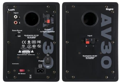 M-Audio Studiophile AV30 2.0 Channel 20 W Speaker System image