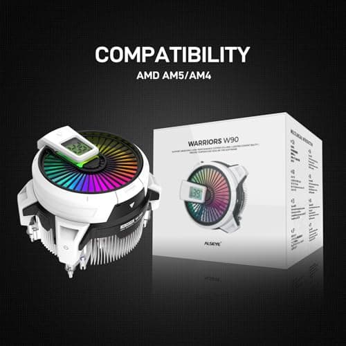 Inter-Tech ALSEYE W90 Air 55.65 CFM White / Black image