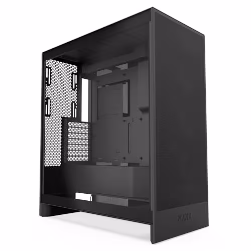 NZXT H7 Flow (2024) ATX Mid Tower Black with Tempered Glass Side Panel and USB 3.2 Gen 2x2 Type-C USB 3.2 Gen 1 Type-A main image