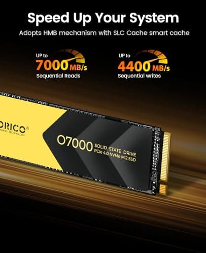 Orico O7000 512GB SSD M.2 PCIe 4.0 NVMe image