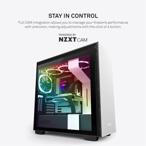 NZXT Kraken X73 Water RGB 360mm White / Black image