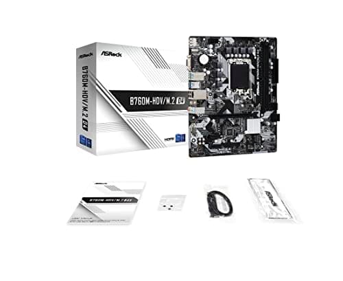 ASRock B760M HDV/M.2 D4 LGA1700 DDR4 Micro ATX image