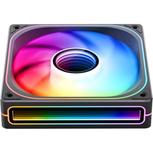 Jonsbo ZB-120BR 120mm Black PWM Addressable RGB 65.26 CFM 1-Pack image