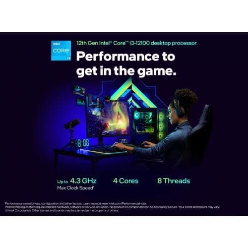 Intel Core i3 12100 3.3 GHz 4-Core LGA1700 image