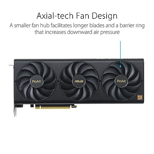 Asus ProArt OC GeForce RTX 4070 12GB GDDR6X Black image
