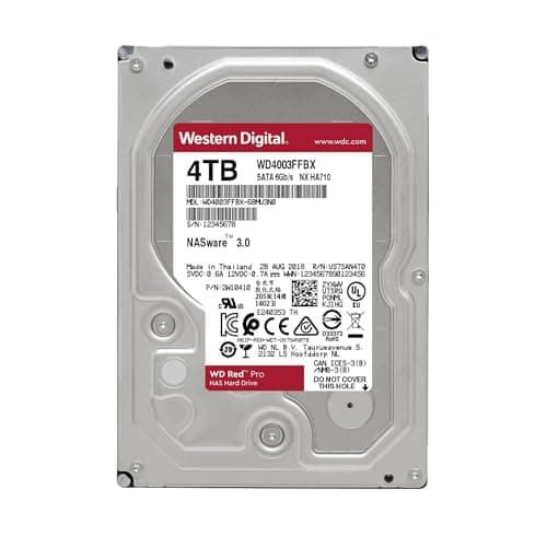 Western Digital Red Pro 4TB 3.5" HDD 7200RPM SATA image